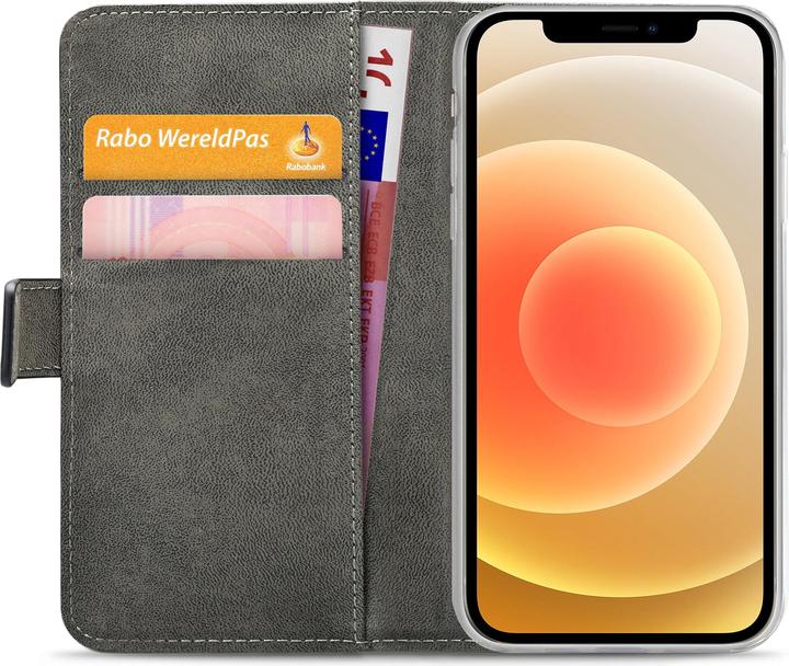 Mobilize Classic Gelly Wallet Book Case Apple iPhone 12/12 Pro Black (Apple iPhone 12, Apple iPhone 12 Pro)