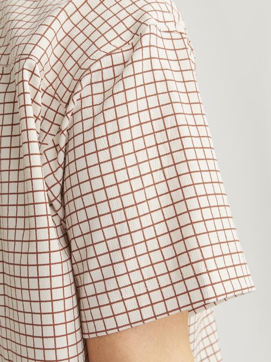 Actual product image Jack & Jones Jorjeff Jacquard Shirt Ss Styd24 (M)