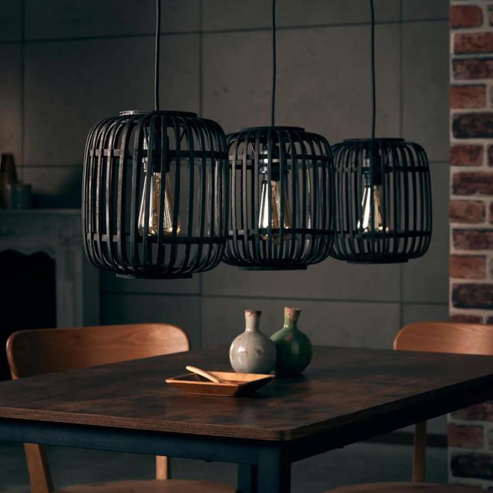 Produktbild Brilliant Woodrow E27 PE3 Pendelleuchte, 3-flammig (E27, 1800 lm)