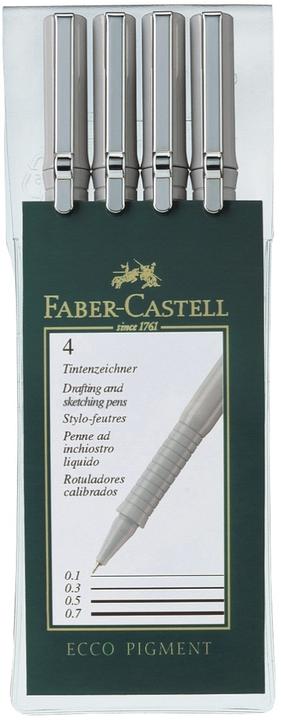 Produktbild Faber-Castell Tintenschreiber (Schwarz, 4x)