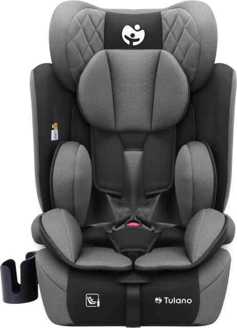 Productafbeelding Tulano Autositz Zooma 25 Grau-Schwarz (Kinderzitje, ECE R129/i-Size standaard)