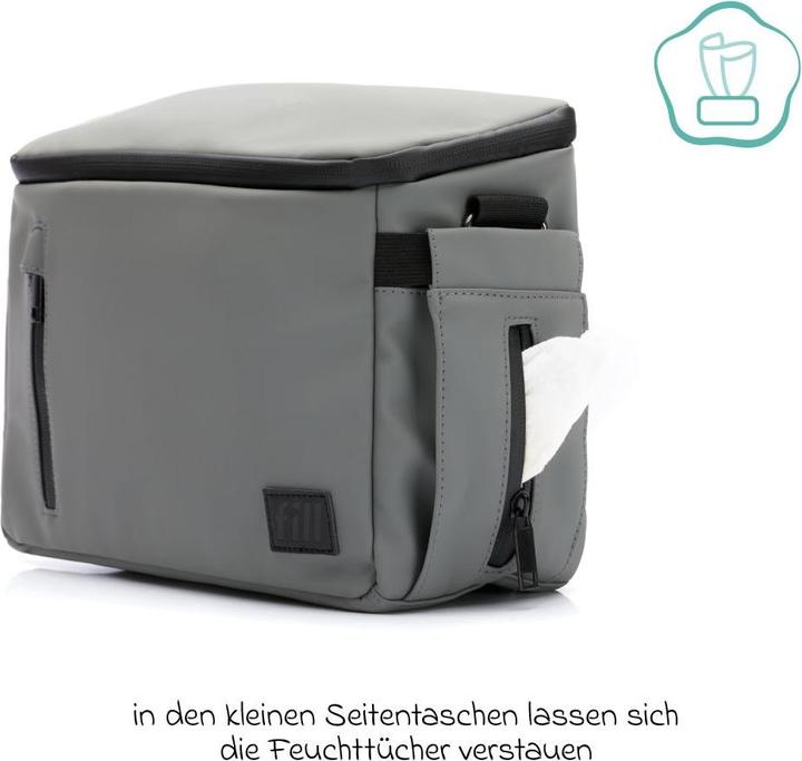 Produktbild Fillikid Kinderwagentaschen Kinderwagen-Organizer Larvik mit viel Stauraum inkl.