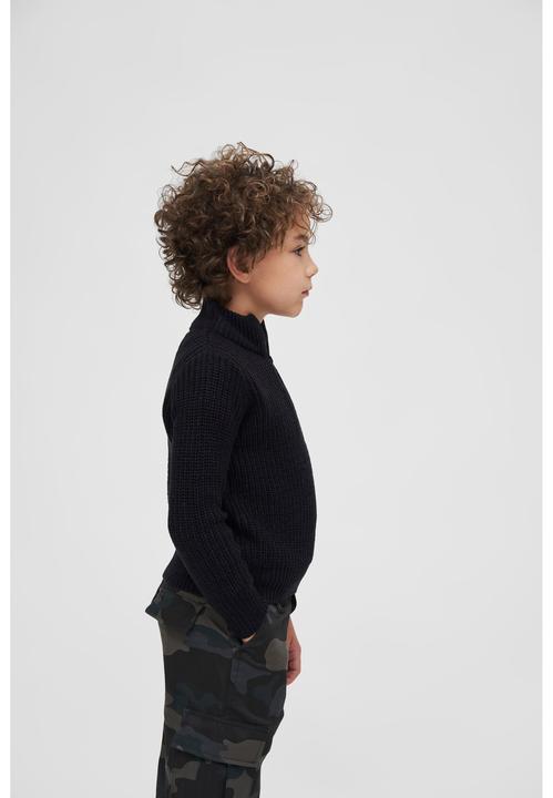 Actual product image Brandit Kids Navy Troyer Sweater - 16227 (122, 128)