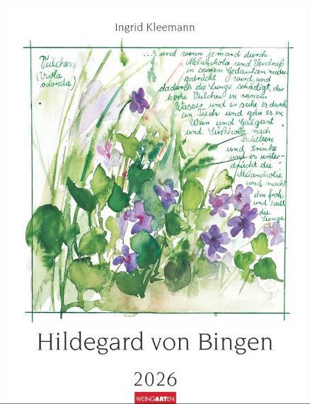 Actual product image Hildegard von Bingen Kalender 2026 (30 x 39 cm)
