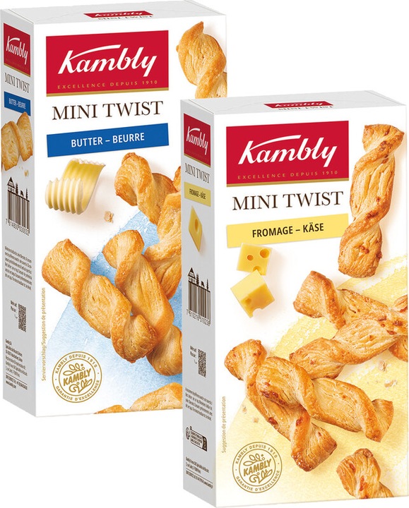 Immagine prodotto Kambly Formaggio Mini Twist (100 g)