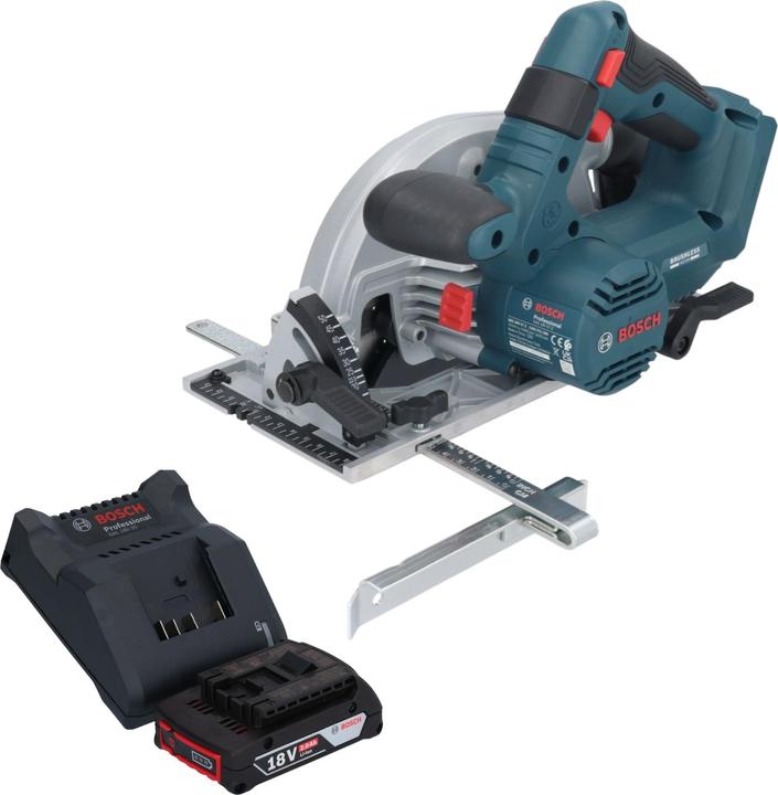 Actual product image Bosch Professional Bosch GKS 18V-57-2 Professional cordless circular saw 18 V 165 mm brushless + 1x rechargeable