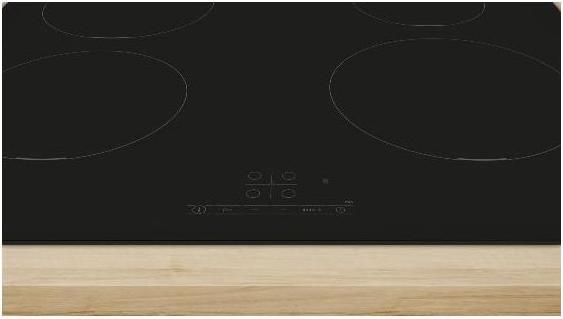 Produktbild Bosch Hausgeräte Serie 4 PUE611BB5J Kochfeld Schwarz Eingebaut 59,2 cm Induktionskochfeld 4 Herd( (59.20 cm, Induktionskochfeld)