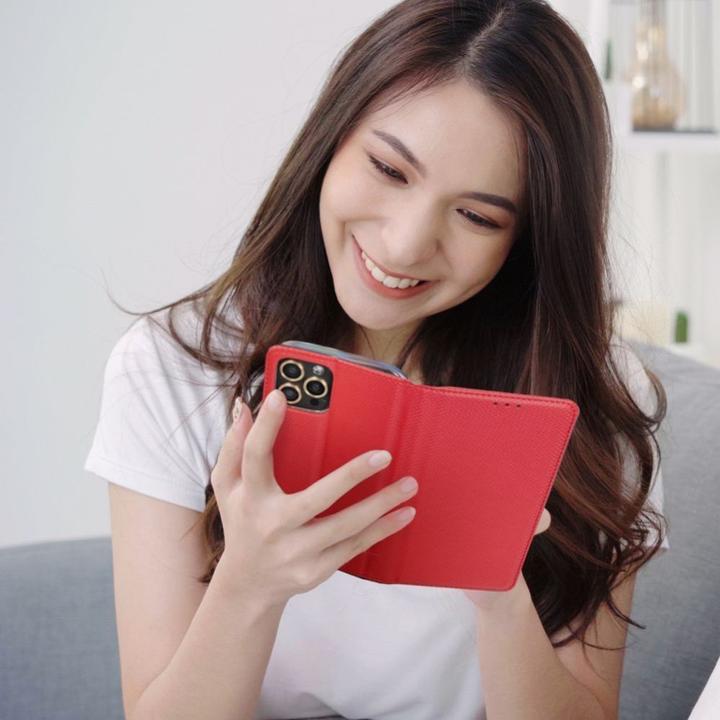 Actual product image OEM SM Smart Book Case Galaxy A54 5G red (Samsung Galaxy A54 5G)