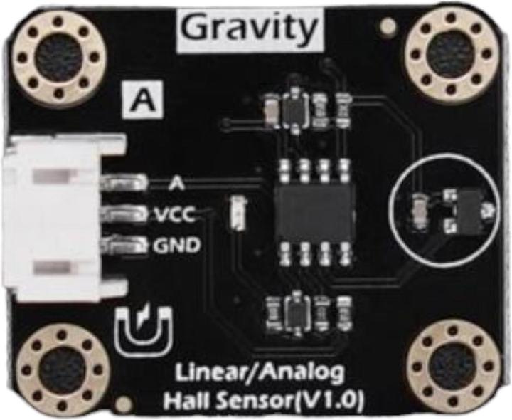 Actual product image DFRobot Gravity analogue Hall sensor module