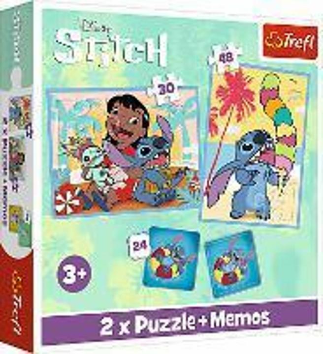 Immagine prodotto Trefl 2 in 1 Puzzle + Memo - Lilo & Stitch (30 pezzi)