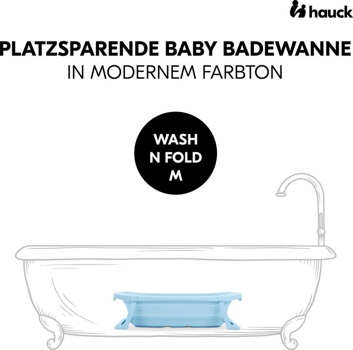 Image du produit Hauck Wash N Fold M Light Blue