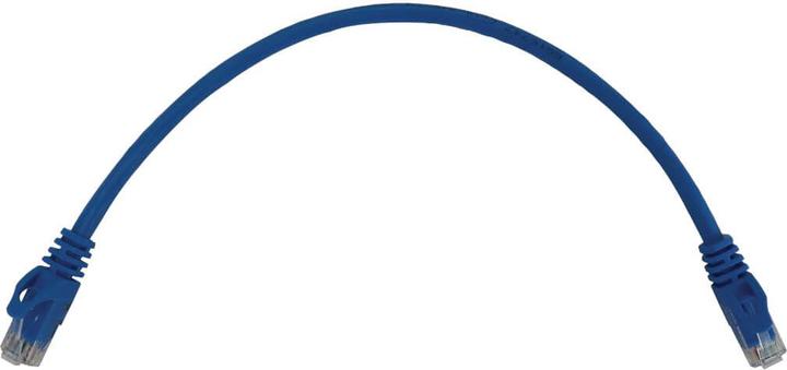 Produktbild Eaton TRIPPLITE Cat6a 10G Snagless Molded UTP Ethernet Cable RJ45m/M PoE Blue 1ft. 0,3m (U/UTP, CAT6a, 0.30 m)