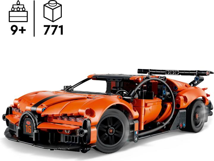 Image du produit LEGO Bugatti Chiron Pur Sport Hypercar (42222, LEGO Technic)
