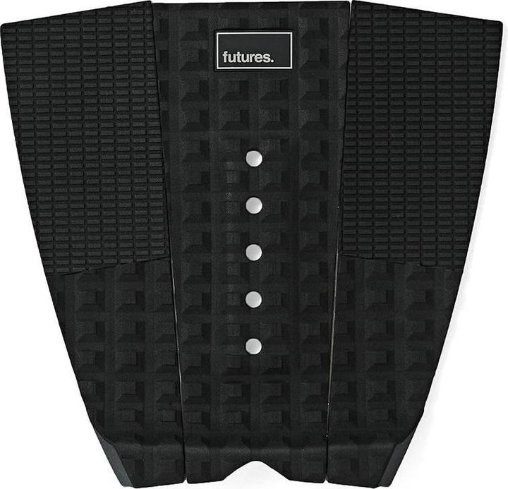 Futures Traction Pad Surfboard Footpad 3pc Voodoo