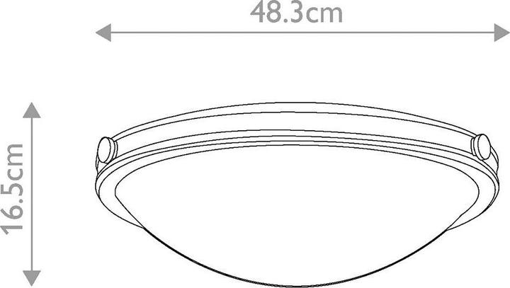 Produktbild Elstead Lighting Collier Deckenleuchte E27 3-fach Heritage Messing (E27)