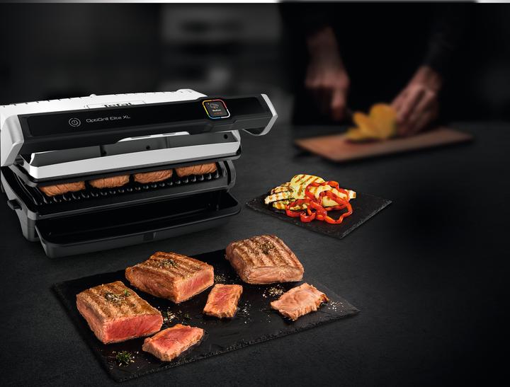 Image du produit Tefal Gril de contact OptiGrill+ (GC7178), Noir