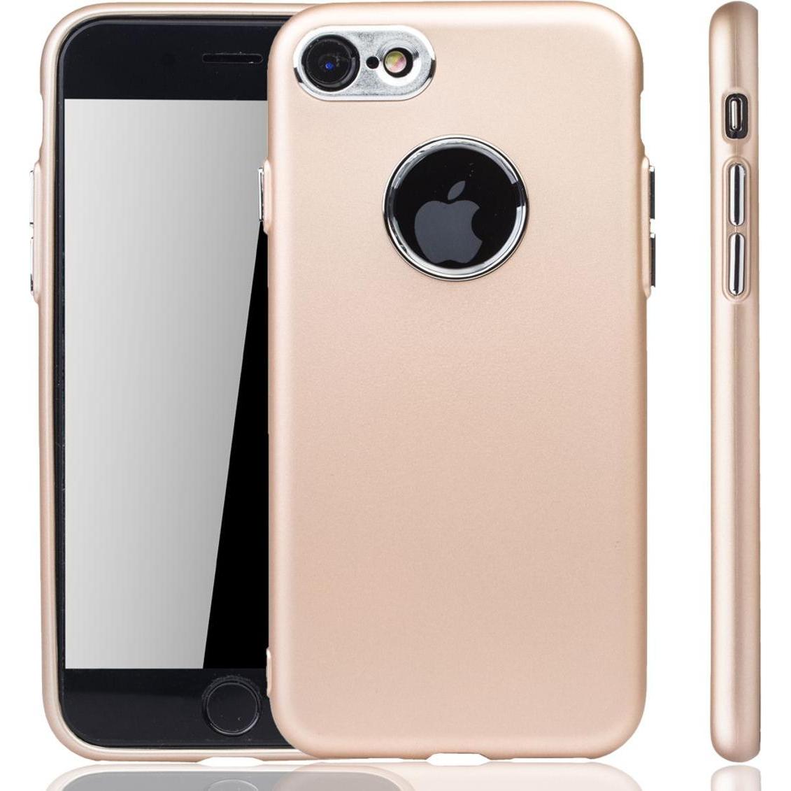 König Design Apple IPhone 7 Hülle Case Handy Cover Schutz Tasche Schutzhülle Bumper Etui Gold (Apple iPhone SE (2nd Gen)...