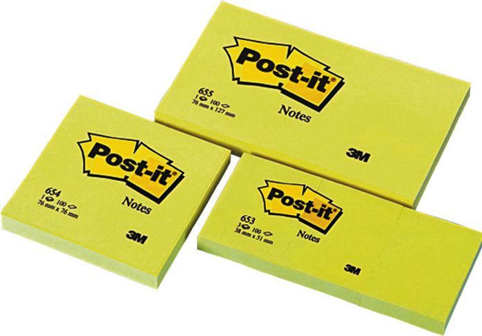 Produktbild Post-it Haftnotzien (127 x 76 mm)