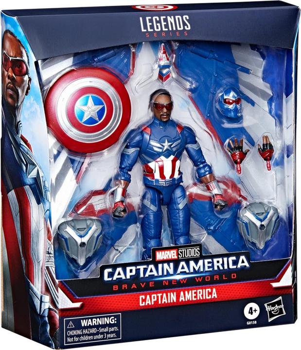 Actual product image Hasbro Captain America: Brave New World Marvel Legends