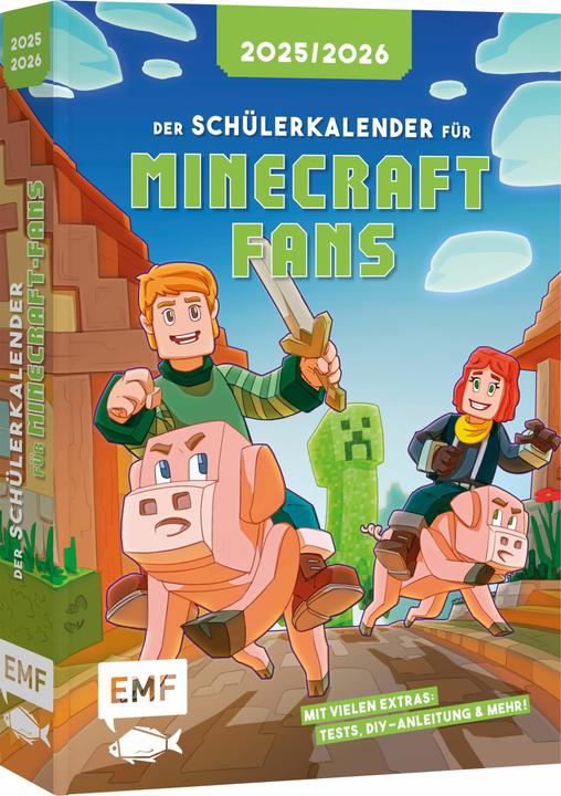 Immagine prodotto Il calendario scolastico per i fan di Minecraft 2025/2026 (Tedesco)