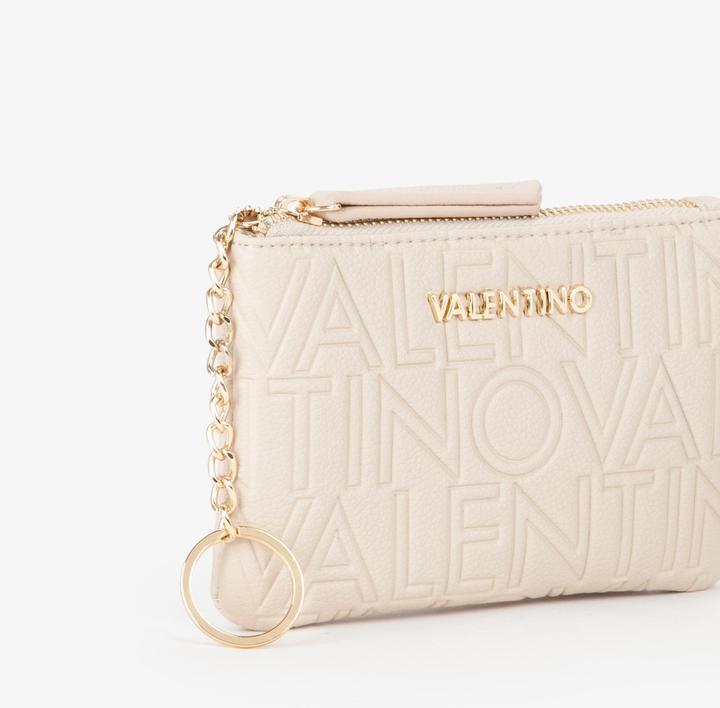 Actual product image Valentino Ecru Pansy Wallet