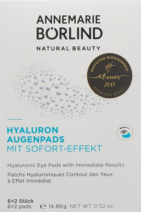 Produktbild Annemarie Börlind Hyaluron (Augenpatches, 14.88 ml, Tag)