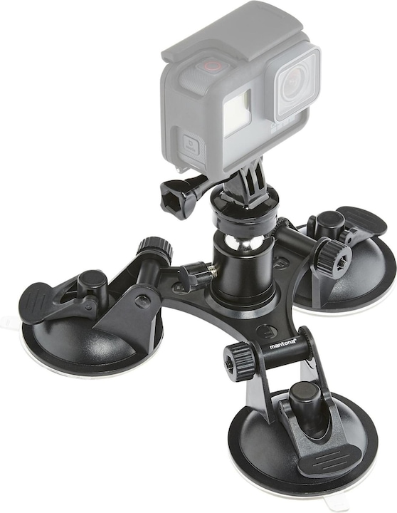 Produktbild mantona 3-Bein Saugnapfhalterung L (Hero 2, hero 5, Hero 6, Hero 7, Hero 3, Hero 3+, Hero 4)