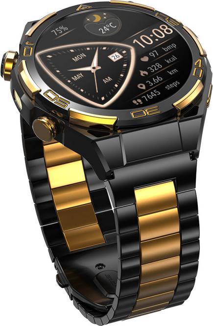 Produktbild Blackview W90 Pro (Montre connectée - 1.43" - Appels Bluetooth) Noir (48.60 mm)