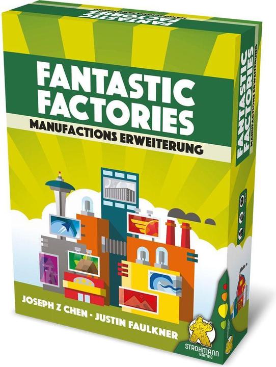 Immagine prodotto Strohmann Games STR21002 - Manufactions: Fantastic Factories, età 12+ (espansione, edizione DE) (Tedesco)