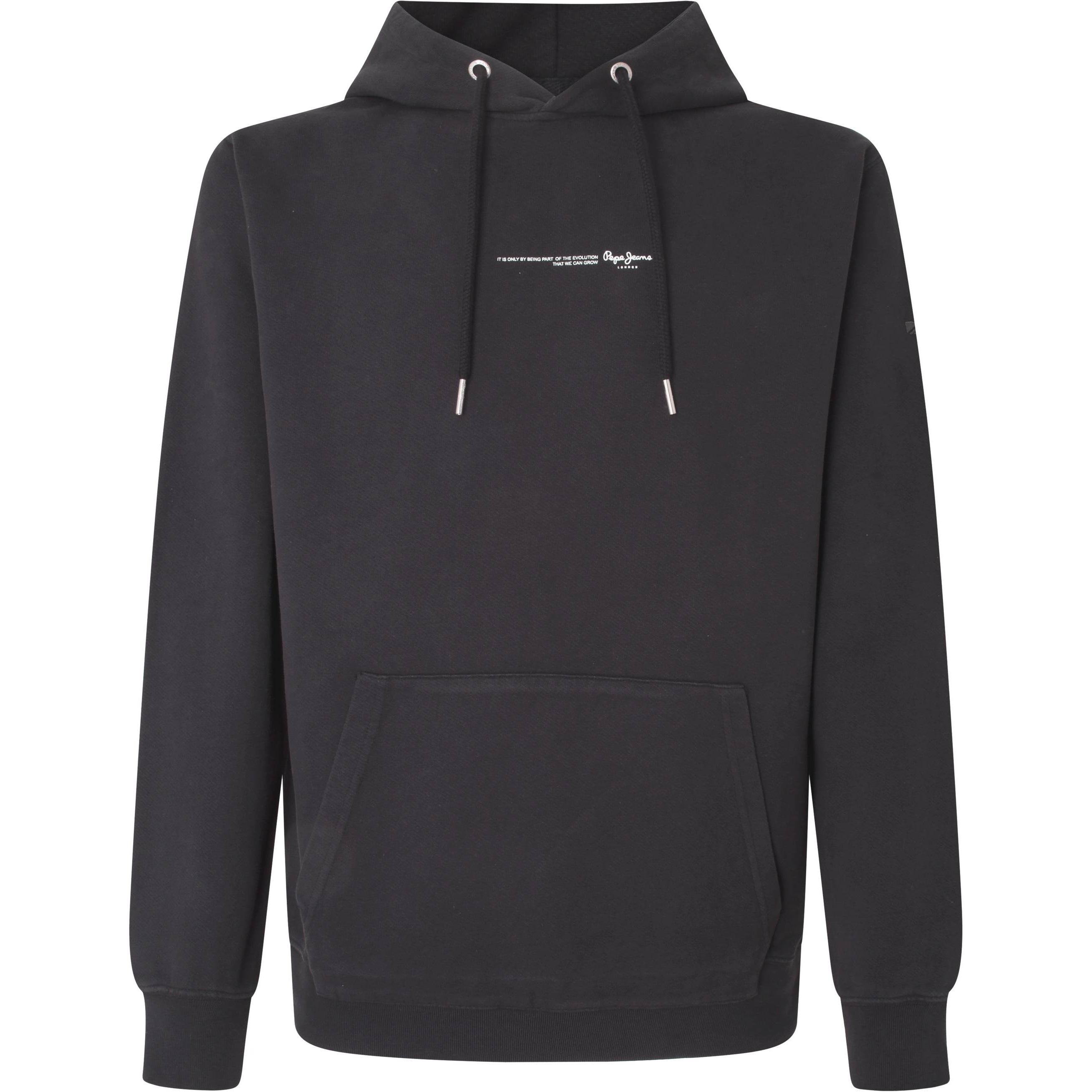 Pepe Jeans, Herren, Pullover, Sweatshirt Casual Bequem sitzend DAVID HOODIE - 16983, Grau, (S)