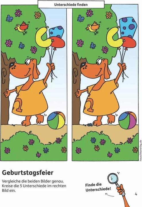 Produktbild Kindergartenblock - Gemeinsamkeiten & Unterschiede ab 4 Jahre (Deutsch, Ulrike Maier, 2018)