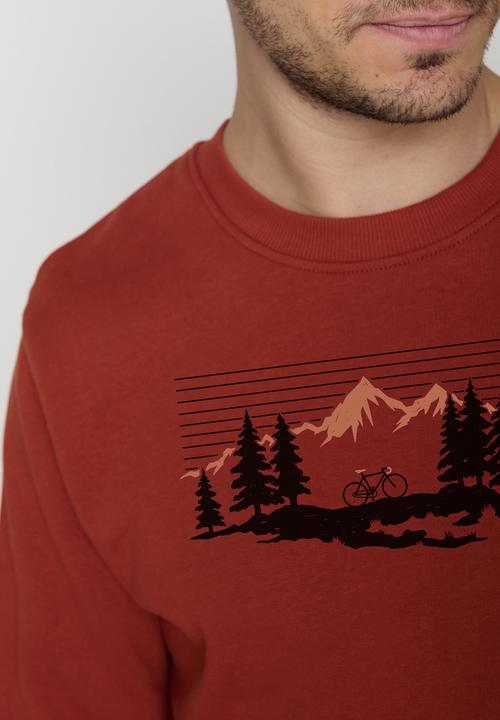 Produktbild Greenbomb Sweatshirt Bike Mountain Pines (S)