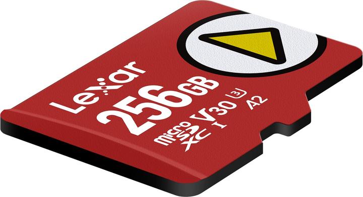 Actual product image Lexar Carte Mémoire Micro Sd Play - 256go (256 GB, microSDXC, U3, UHS-I)