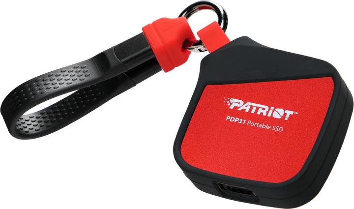 Produktbild Patriot PDP31 2 TB rot / Externe SSD / R: 1000 MB/s / W: 1000 MB/s / USB-C 3.2 Gen 2 (2 TB)