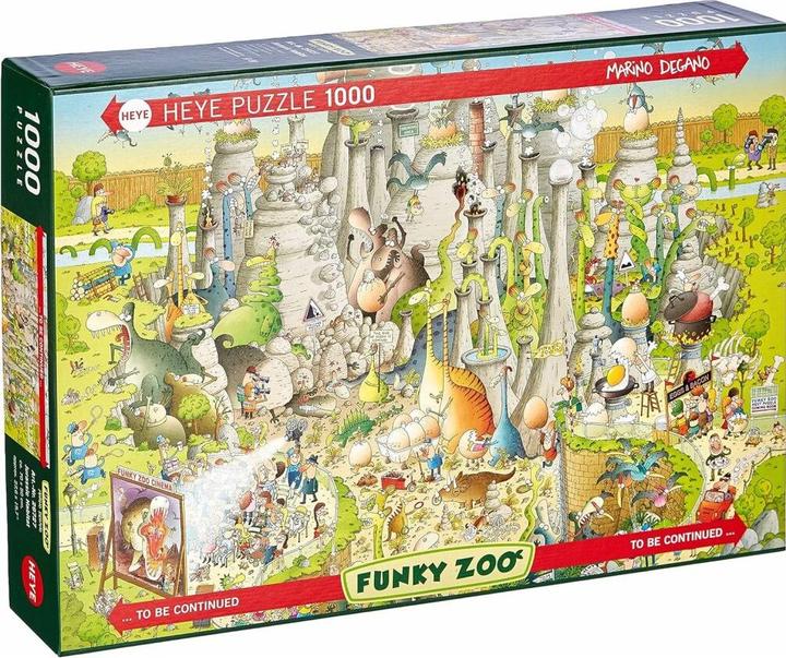 Actual product image Heye Jurassic habitat (1000 pieces)
