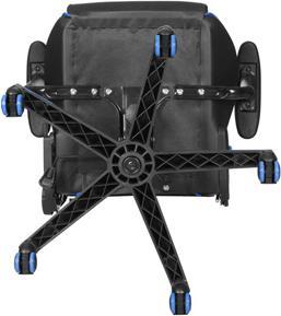 Immagine prodotto Marvo CH-106 blau / Gamingstuhl / verstellbar / Kunstleder / 2x Kissen / Tragkraft 150 kg