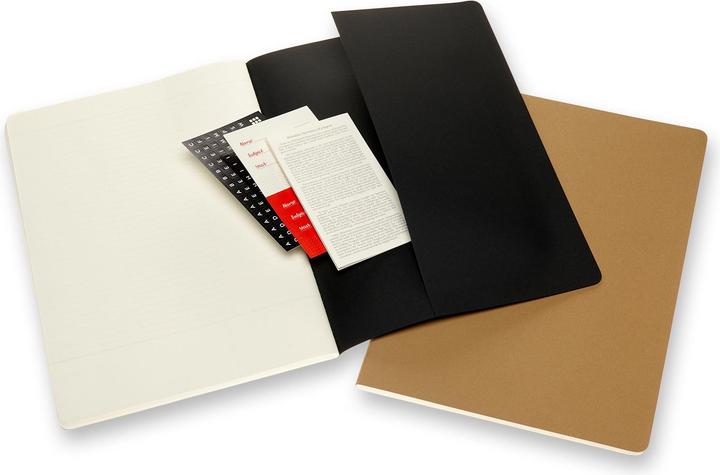 Actual product image Moleskine Notebook study (A4, Special ruling, Soft cover)