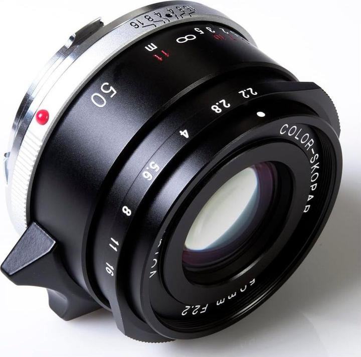 Image du produit Voigtländer Color-Skopar 50mm / 2.2 VM (M-Bajonett, Plein format)