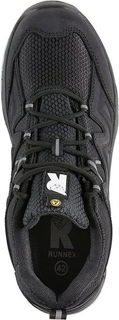 Actual product image Runnex S3S-ESD safety shoes SmartStar, black/grey (47)