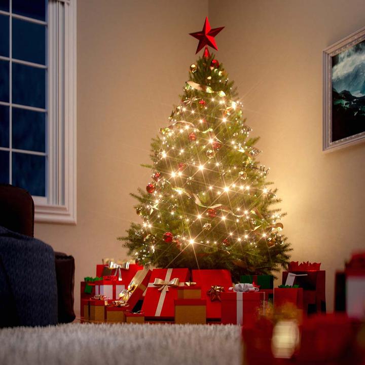 Actual product image Casaria Christmas tree (140 cm)