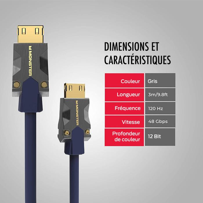 Image du produit Monster M3000 (3 m, HDMI, 2.1)
