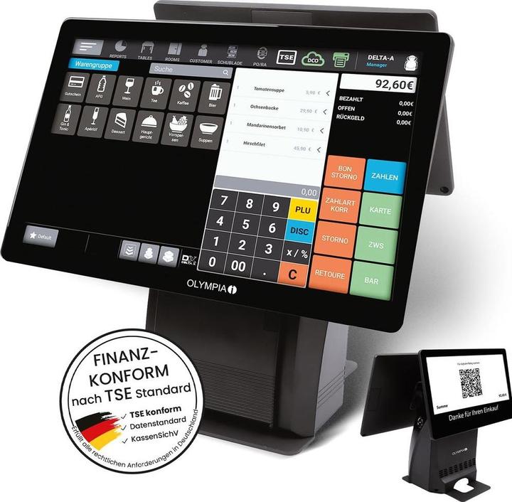 Produktbild Olympia Registrierkasse T215DK