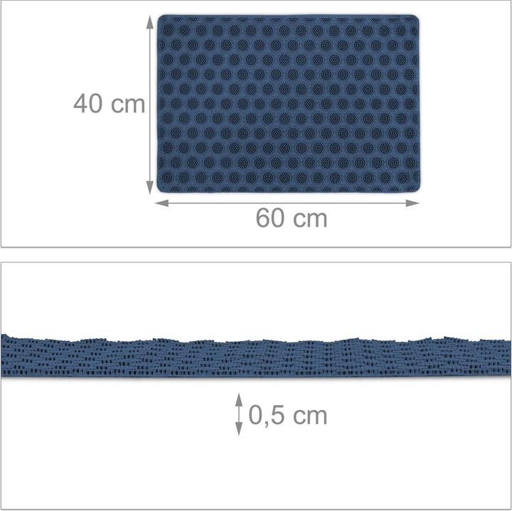Actual product image Relaxdays Rubber Doormat (60 x 40 x 0.5 cm)