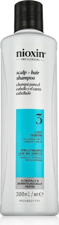 Immagine prodotto Nioxin Sistema 3 Shampoo detergente per capelli fini e diradati dal colore (300 ml)