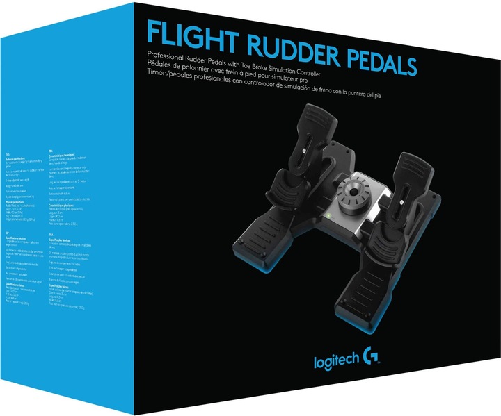 Productafbeelding Logitech G Saitek Pro Flight Roerpedalen (PC)
