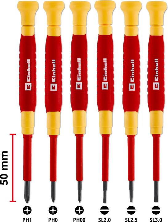 Actual product image Einhell Accessories Feinm.Schr. Set VDE 6-tlg (Port)