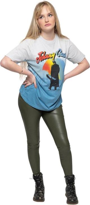 Actual product image Dick Smith T-Shirt unisexe adulte Walking Guitar Dip Dye (S)