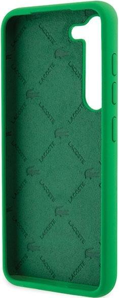 Actual product image Lacoste LCHCS23SSLON S23 S911 zielony/green hardcase Silicone (Samsung Galaxy S23)