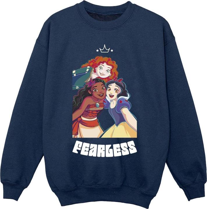 Produktbild Disney Princess Fearless Sweatshirt Mädchen (128)