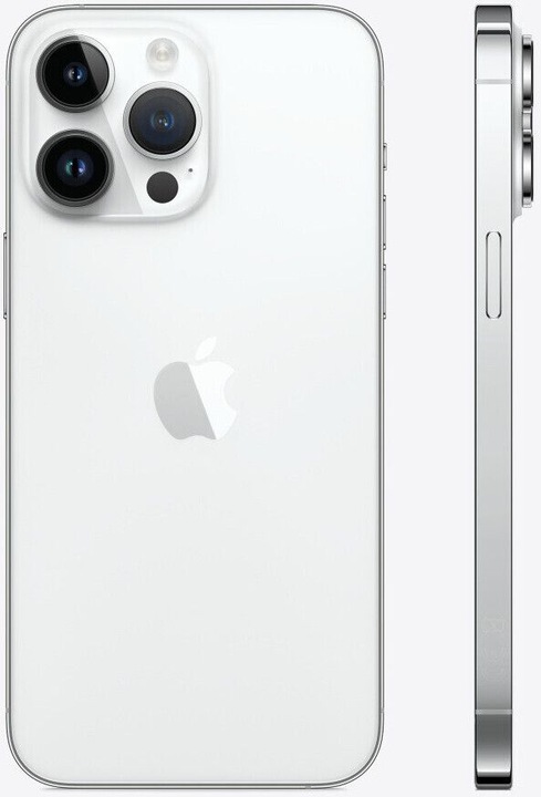 Actual product image Re!commerce iPhone 14 Pro Max (128 GB, Silver, 6.70", 48 Mpx, B / Very good)